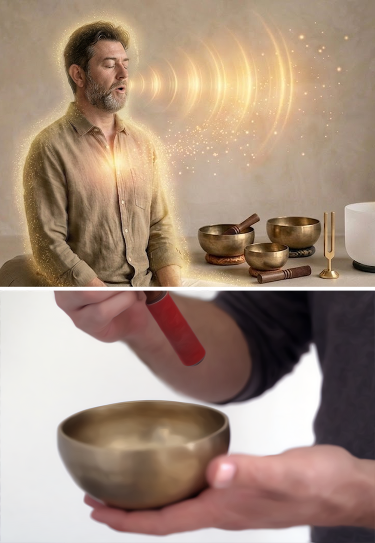 Sintonizzazione dei canali energetici con diapason